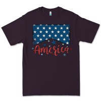 Plum America Premium Tee - MaliasSmallBusiness