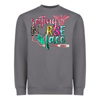 Storm resting nurse face Heavyweight Sweatshirt - CowGirlArtShop