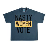 Midnight Navy Nasty Women Vote Urban Heavy Tee - Bettercallsaul