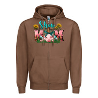 Chestnut Show mom pig Mother's Day Zipper Hoodie - FaDigitalArtStudio