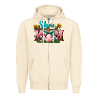 Sandshell Show mom pig Mother's Day Zipper Hoodie - FaDigitalArtStudio