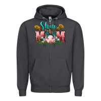 Smoke Show mom pig Mother's Day Zipper Hoodie - FaDigitalArtStudio