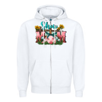 Show Mom Pig Mother's Day Zipper Hoodie | Teevron