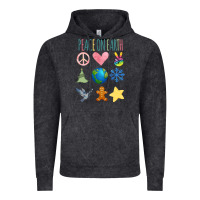 Vintage Black PEACE ON EARTH Vintage Hoodie - Bettercallsaul