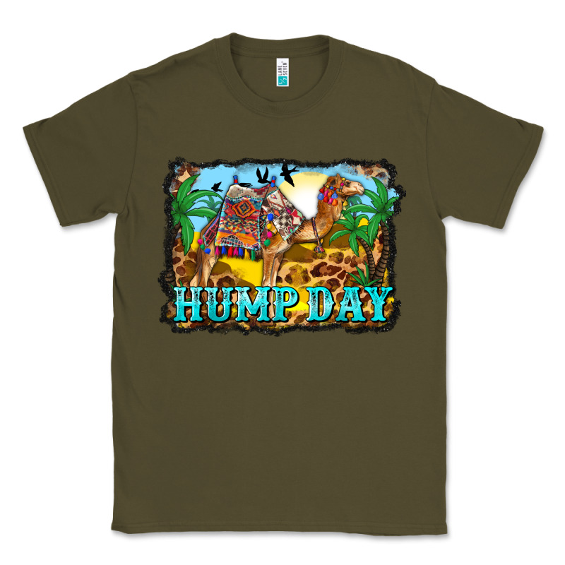 Hump Day Camel And Desert Classic Tee by BarkalooDesign | Teevron