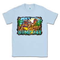 Dusty Blue hump day camel and desert Classic Tee - BarkalooDesign