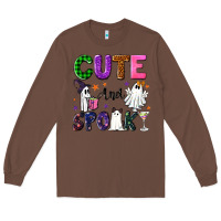 Chestnut Cute and spooky Long Sleeve Tee - NancyCooperArtShop