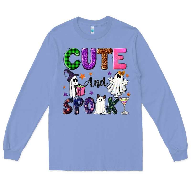 Cute And Spooky Long Sleeve Tee by NancyCooperArtShop | Teevron