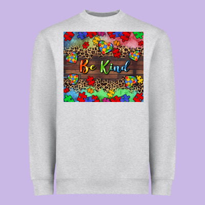 Be Kind Heavyweight Sweatshirt Designed By Cowgirlartshop