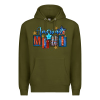 Army Green American mini 4th of july Premium Hoodie - FaDigitalArtStudio