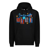 Black American mini 4th of july Premium Hoodie - FaDigitalArtStudio