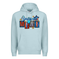 Blue Mist American mini 4th of july Premium Hoodie - FaDigitalArtStudio