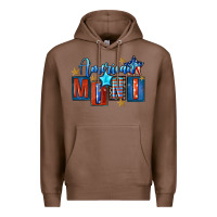 Chestnut American mini 4th of july Premium Hoodie - FaDigitalArtStudio