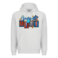 Dove Grey American mini 4th of july Premium Hoodie - FaDigitalArtStudio