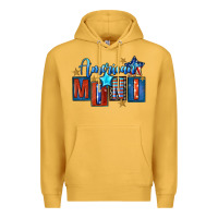 Mustard American mini 4th of july Premium Hoodie - FaDigitalArtStudio