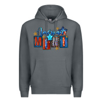 Rock American mini 4th of july Premium Hoodie - FaDigitalArtStudio