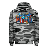 Slate Camo American mini 4th of july Premium Hoodie - FaDigitalArtStudio