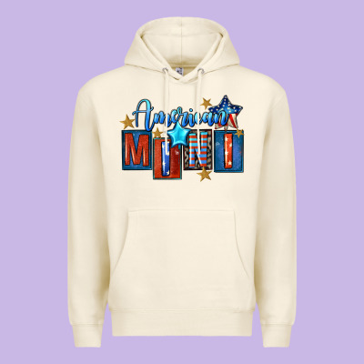 American Mini 4th Of July Premium Hoodie Designed By Fadigitalartstudio