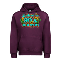 Mauve Wine raised 90's country cactus sunflower's Urban Hoodie - Artiststas