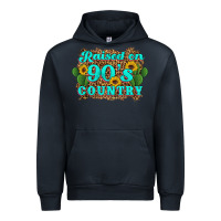 Navy raised 90's country cactus sunflower's Urban Hoodie - Artiststas