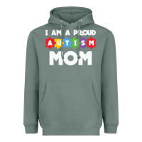 Sage LIL Autism Mom Heavyweight Hoodie - CowhideDigitalArt