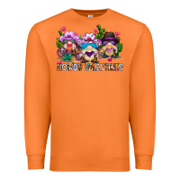 Carrot howdy valentines Premium Sweatshirt - CowhideDigitalArt
