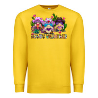 Lemon howdy valentines Premium Sweatshirt - CowhideDigitalArt