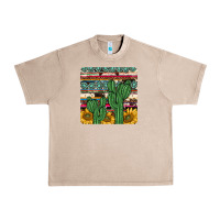 French Oak cactus sunflower coaster Urban Heavy Tee - JahusDesignShop