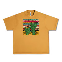 Peanut Butter cactus sunflower coaster Urban Heavy Tee - JahusDesignShop