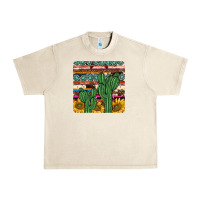 Sandshell cactus sunflower coaster Urban Heavy Tee - JahusDesignShop