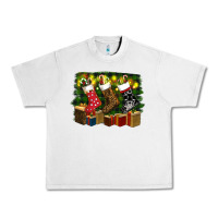 Lunar Rock Christmas Santa Socks Urban Heavy Tee - RanaPortraitStore