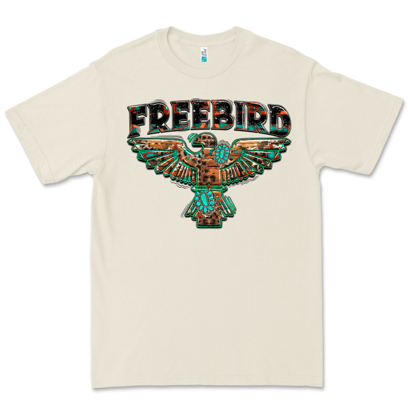 Aztec Free Bird Premium Tee by NancyCooperArtShop | Teevron