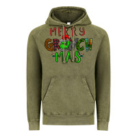 Vintage Olive Merry Grinch Mas Vintage Hoodie - Bettercallsaul