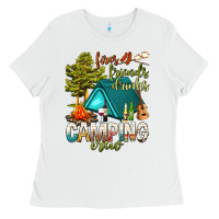 White fires friends drinks camping crew Ladies Tee - NancyCooperArtShop