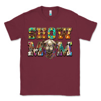 Burgundy show mom camel Classic Tee - BarkalooDesign