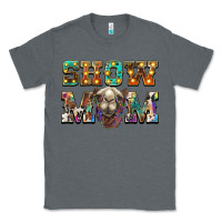 Charcoal Heather show mom camel Classic Tee - BarkalooDesign