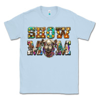 Dusty Blue show mom camel Classic Tee - BarkalooDesign