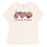 Bone Peace Love Labrador Ladies Tee - Jasminsmagicworld