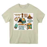 Mossy camping life Heavy Core Tee - MaliasSmallBusiness