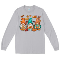 Moon Dust Thanksgiving gnomes Long Sleeve Tee - NancyCooperArtShop