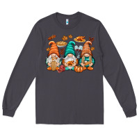 Smoke Thanksgiving gnomes Long Sleeve Tee - NancyCooperArtShop
