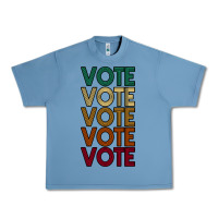 Pebble Blue VOTE Urban Heavy Tee - Bettercallsaul