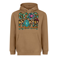 Toasted Coconut Good Moms Say Bad Words Heavyweight Hoodie - CowhideDigitalArt
