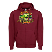 Burgundy Mamacita needs a margarita Mother's Day Zipper Hoodie - FaDigitalArtStudio