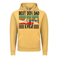 Vintage Mustard Best Dog Dad Ever Vintage Hoodie - Bettercallsaul