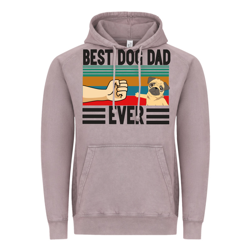 Best Dog Dad Ever Vintage Hoodie by Bettercallsaul | Teevron