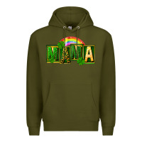 Army Green St. Patricks Day mama Premium Hoodie - FaDigitalArtStudio
