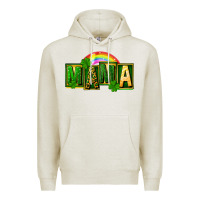 Oatmeal Heather St. Patricks Day mama Premium Hoodie - FaDigitalArtStudio