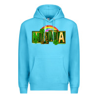 Ocean Blue St. Patricks Day mama Premium Hoodie - FaDigitalArtStudio