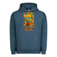 Pigment Midnight Navy don't jesus done it that way western skeleton  12 oz can cooler  (slim Urban Hoodie - Artiststas